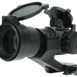 TacFire RD004 1x30 Dual Illuminated Red/Green Dot Sight Black Anodized 1 x 30 mm 2 MOA Dot