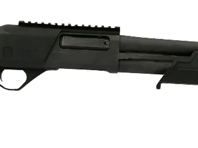 JTS Shotgun X12PT X12PT 12 Gauge 4+1 2.75" 18.56" Barrel, Black Metal Finish, Picatinny Rail, Synthetic Stock w/Pistol Grip, Optics Ready
