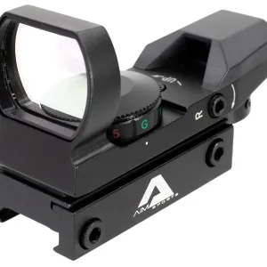 Aim Sports RT4S01 Reflex Sight Special Ops Edition Matte Black 1x 24mm x 34mm Red/Green Multi Reticle
