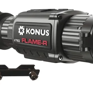 Konus 7952 Flame-R  Thermal Rifle Scope Hand Held/Mountable Scope Black 2.5-20x Multi Reticle 256x192 Resolution Zoom Digital 1x/2x/4x/8x