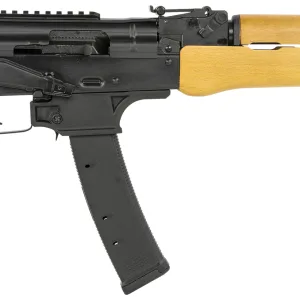 Century Arms HG6038N Draco 9S 9mm Luger 35+1 11.14" Barrel, Black Metal Finish, Picatinny Optics Rail, Wood Handguard, Black Polymer Grip, Includes 1 Magazine