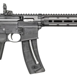Smith & Wesson 14180 M&P15-22 Sport 22 LR 25+1 16.50" Black Steel Threaded Barrel, Picatinny Rail Polymer Receiver, M-LOK Polymer Handguards, Black Polymer B5 Bravo Stock, Black B5 Type 23 Grips