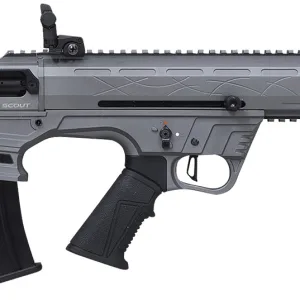 Citadel FRPS1218TG Pup Scout 12 Gauge Semi-Auto 3" 5+1 18.50" Gray Steel Barrel, Picatinny Rail Aluminum Receiver, Picatinny Handguards, Gray Adj Cheek Riser Synthetic Stock, Black Polymer Grip