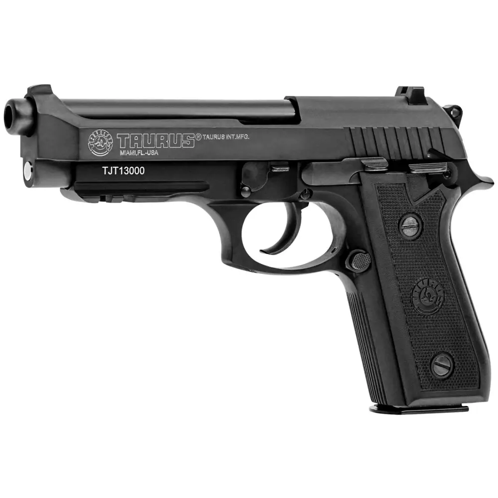 TAURUS PT92 9MM BK/BK 5" 2X17 - Image 2