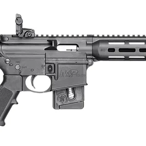 Smith & Wesson 10207 M&P15-22 Sport *CT,MA,MD,NJ Compliant 22 LR Caliber with 10+1 Capacity, 16.50" Barrel, Matte Black Metal Finish & Fixed CAR Black Synthetic Stock Right Hand