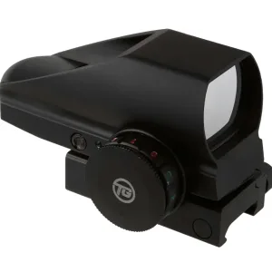 Truglo TG8380B Tru-Brite Dual Color 1x 34mm Multi-Reticle Dual Illuminated Red/Green 4 Pattern CR2032 Lithium Black