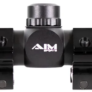 Aim Sports JTM432B Tactical Compact Black Anodized 4x 32mm 1" Tube Mil-Dot Reticle