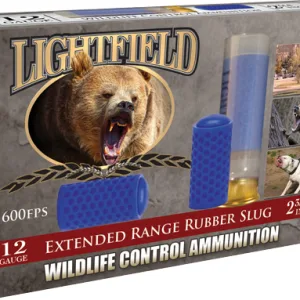 LIGHTFIELD 12GA 2.75" X-RANGE - RUBBER SLUG 5RD 10BX/CS
