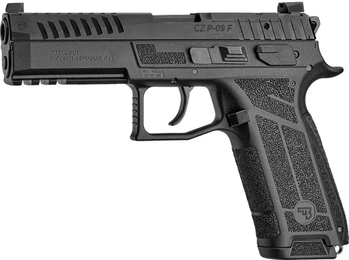 CZ P-09 F NOCTURNE OR 9MM FS - 10-SHOT POLYMER FRAME BLACK - Image 2