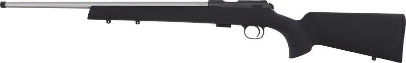 CZ 457 AMERICAN 22LR 20.5" SS - THREADED BBL. BLACK STOCK - Image 2