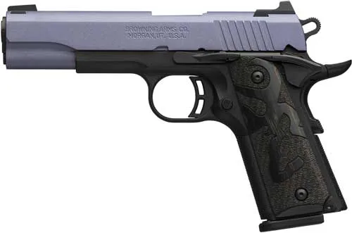 BROWNING 1911-380 BLACK LABEL - 380ACP 4.25"FS 8RD C ORCHID - Image 2