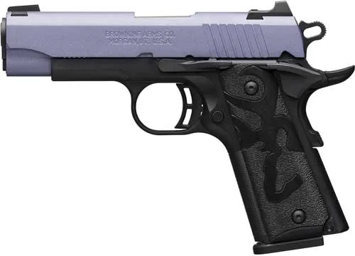 BROWNING 1911-380 BLACK LABEL - 380ACP 3.58" CMP 8RD ORCHID - Image 2