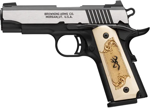 BROWNING 1911-380 BLACK LABEL - 380ACP 3.58"FS 10RD MAPLE - Image 2