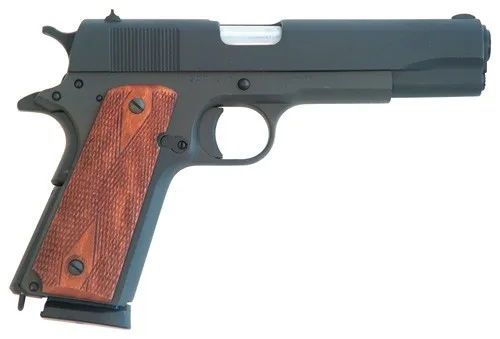 CIMARRON 1911A1 STANDARD - 45ACP 5" FS 8-SHOT PARKERIZED - Image 2