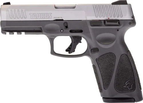 TAURUS G3 9MM 15-SHOT 3-DOT - ADJ. GREY/SS POLYMER - Image 2