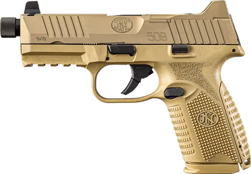 FN 509M TACTICAL 9MM OPTICS - READY NIGHT SIGHTS FDE 10RD - Image 2