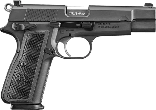 FN HIGH POWER 9MM LUGER - 4.7" 10-RD BLACK - Image 2