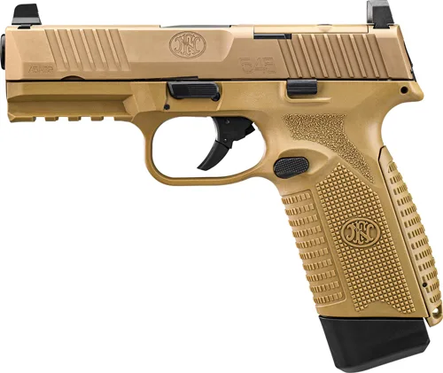 FN 545 MRD 45 ACP NMS - 2-15 RD MAGS FDE - Image 2
