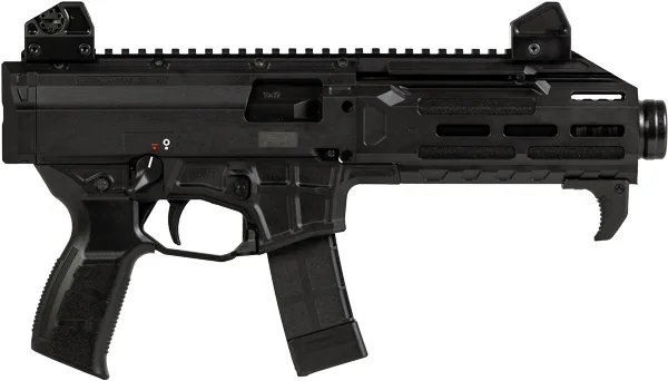 CZ SCORPION 3 PLUS 9MM 7.8"BBL - 5 20-SHOT MAGAZINES BLACK - Image 2