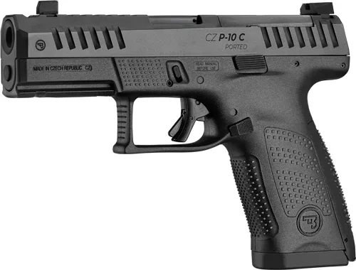 CZ P-10 C OR PORTED 9MM 4" FS - 15-SHOT BLACK - Image 2