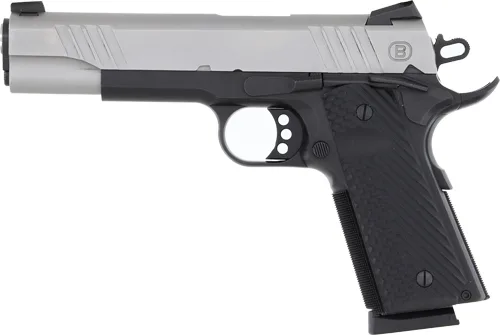 BERSA B1911 45ACP SS/BLACK - 5" BBL VZ GRIP W/ SIGHTS 8RD - Image 2
