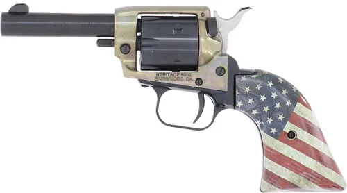 HERITAGE BARKEEP 22LR FS 3" - USA FLAG GRIP - Image 2