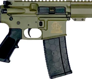 GLFA AR15 PISTOL 223 WYLDE - 7.5" NITRIDE BARREL OD GREEN