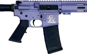 GLFA AR15 PISTOL 223 WYLDE - 7.5" NITRIDE BBL WILD ORCHID