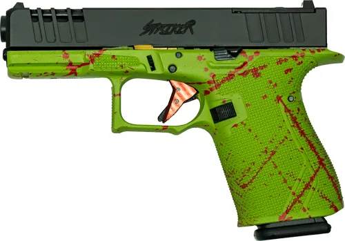GLFA 19 STRIKER 9MM 4" 15 SHOT - BLK SLIDE SPLATER ZOMBIE FRAME - Image 2