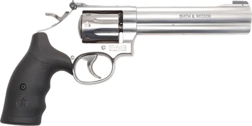 S&W 648 22WMR 6" PATRIDGE FS - STAINLESS STEEL SYNTHETIC GRIP - Image 2
