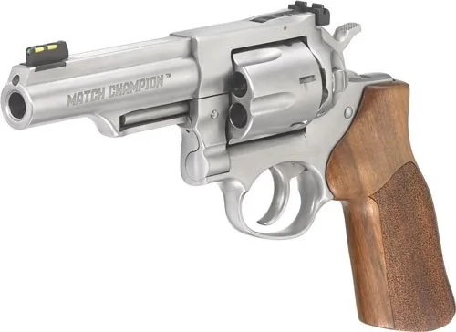 RUGER GP100 MATCH 10MM 4.20" - ADJ. HARDWOOD 6-SHOT - Image 4