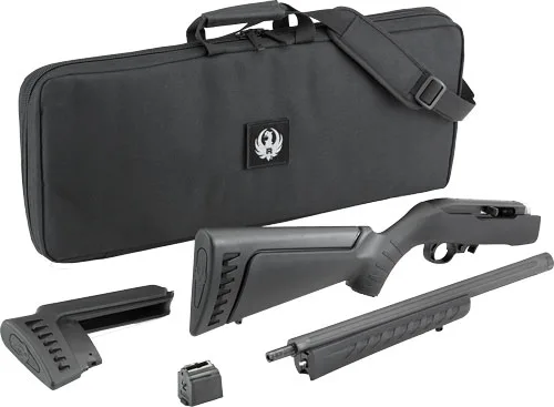 RUGER 10/22 TAKEDOWN 22LR - THREADED FLUTED BBL BLUED SYN - Image 2