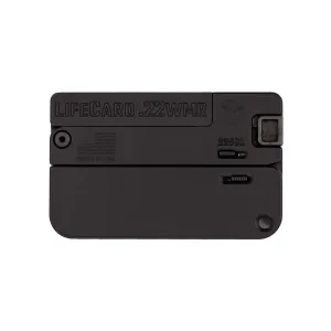 TRAILBLAZER FIREARMS LIFECARD 22MAG BLACK/BLACK