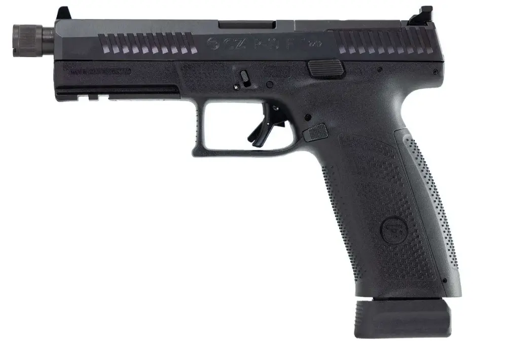 CZ P-10F OPTICS READY SUPPRESSOR READY 9MM PISTOL BLACK 2-21RD MAGS - Image 2