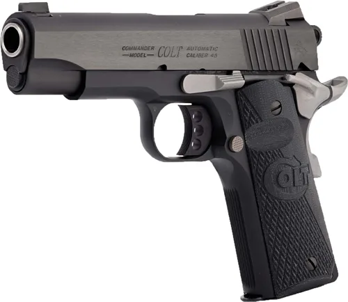 COLT NIGHT COMMANDER 45ACP - 4.25" 8RD BLACK CERAKOTE BLUED - Image 2
