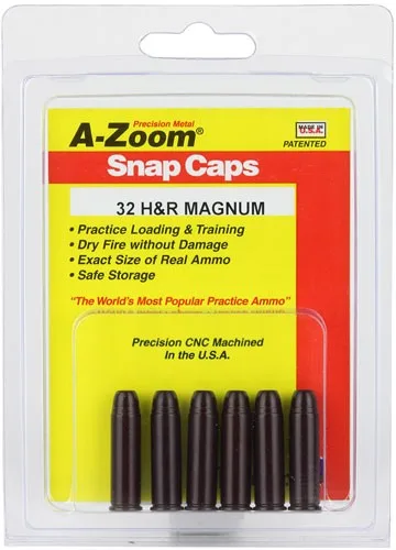 A-ZOOM METAL SNAP CAP - .32HR MAGNUM 6-PACK - Image 2