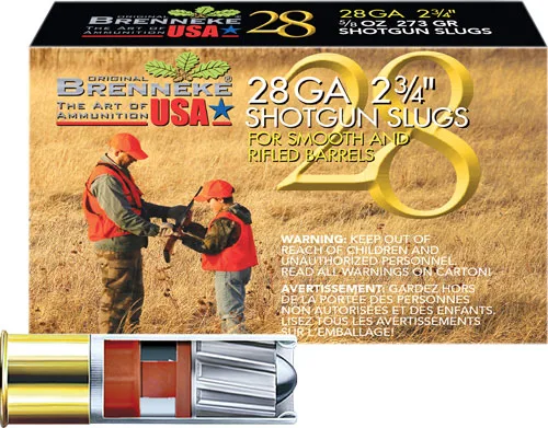 BRENNEKE USA 28GA 2.75" 5/8OZ - SLUG 5RD 50BX/CS - Image 2