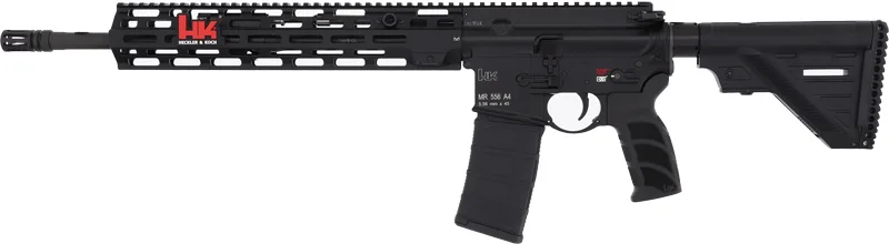 HK MR556 A4 5.56 30 RDS MATCH - BARREL THREADED 16.5" BLACK - Image 2