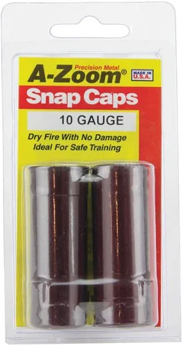 A-ZOOM METAL SNAP CAP 10GA. - 2-PACK - Image 2
